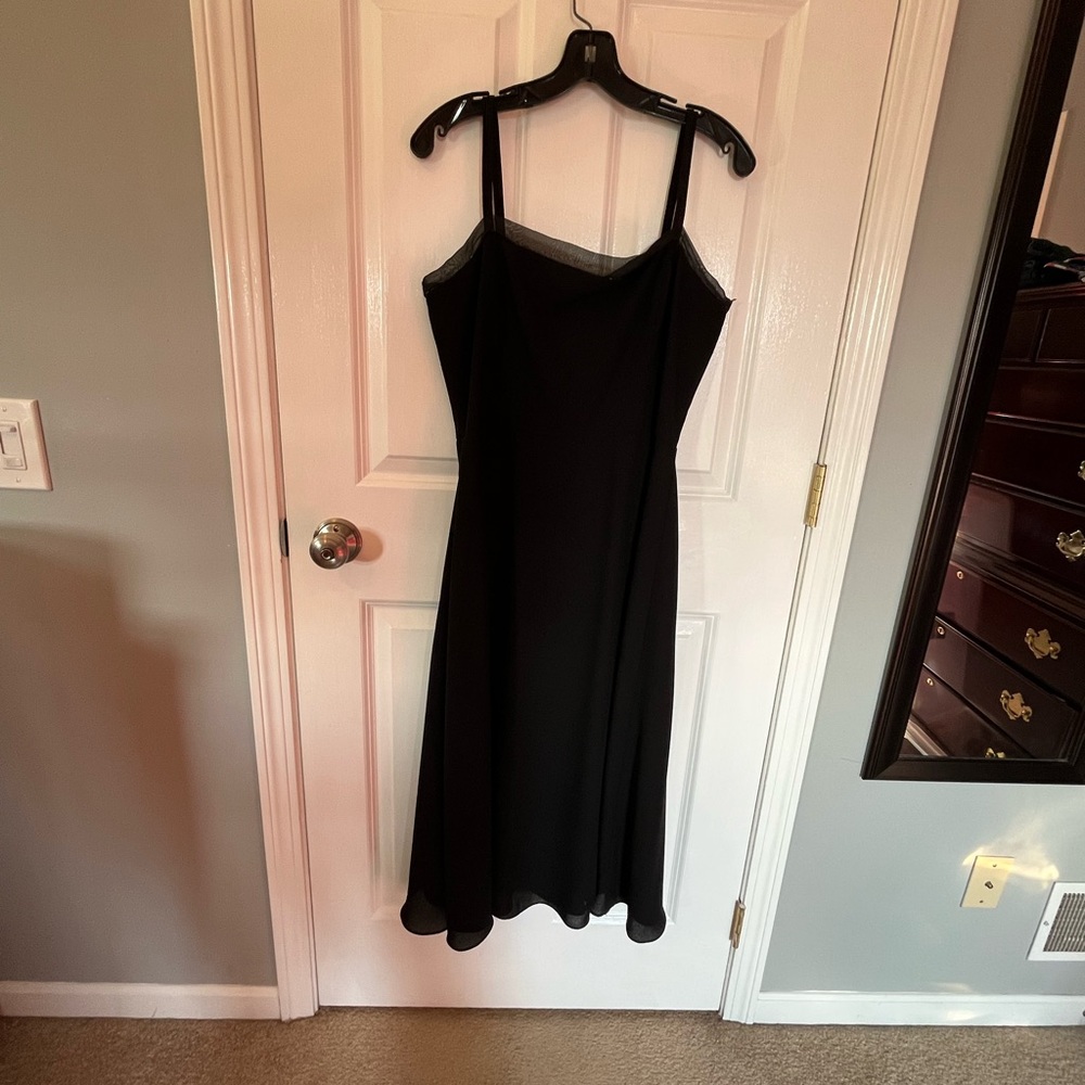 Laundry by Shelli Segel black evening dress